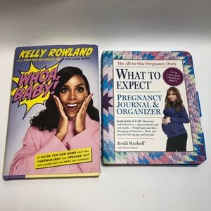 Pregnancy Books (Whoa Baby & What to Expect)